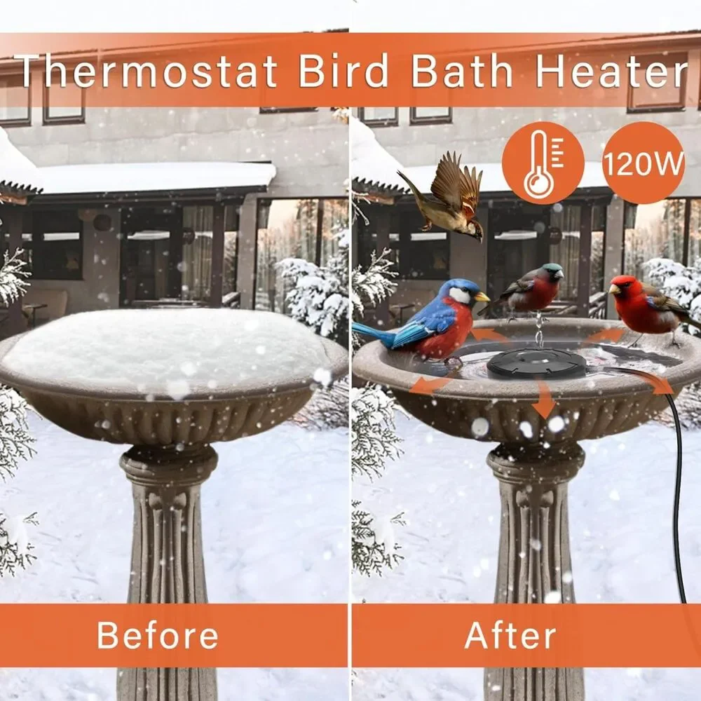 Bird Bath Heater / De-Icer